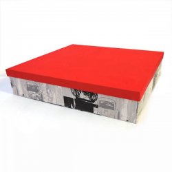 Caja de regalo tapa roja